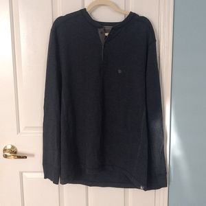 Eddie Bauer Men's Waffle Weave Long Sleeve Shirt